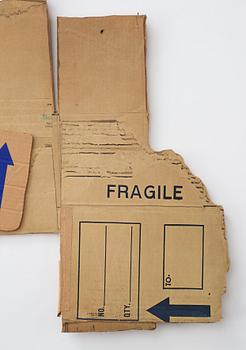 Robert Rauschenberg, Cardbird VI from: "Cardbird series".