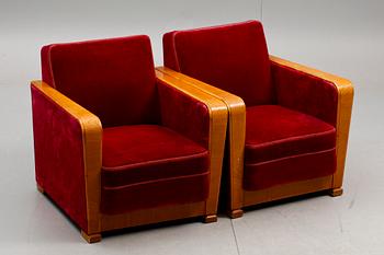 FÅTÖLJER, Art deco, 1900-talets första hälft.