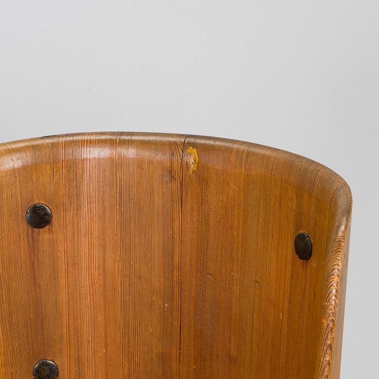 Axel Einar Hjorth, Two 1930s 'Lovö' chairs for Nordiska Kompaniet.