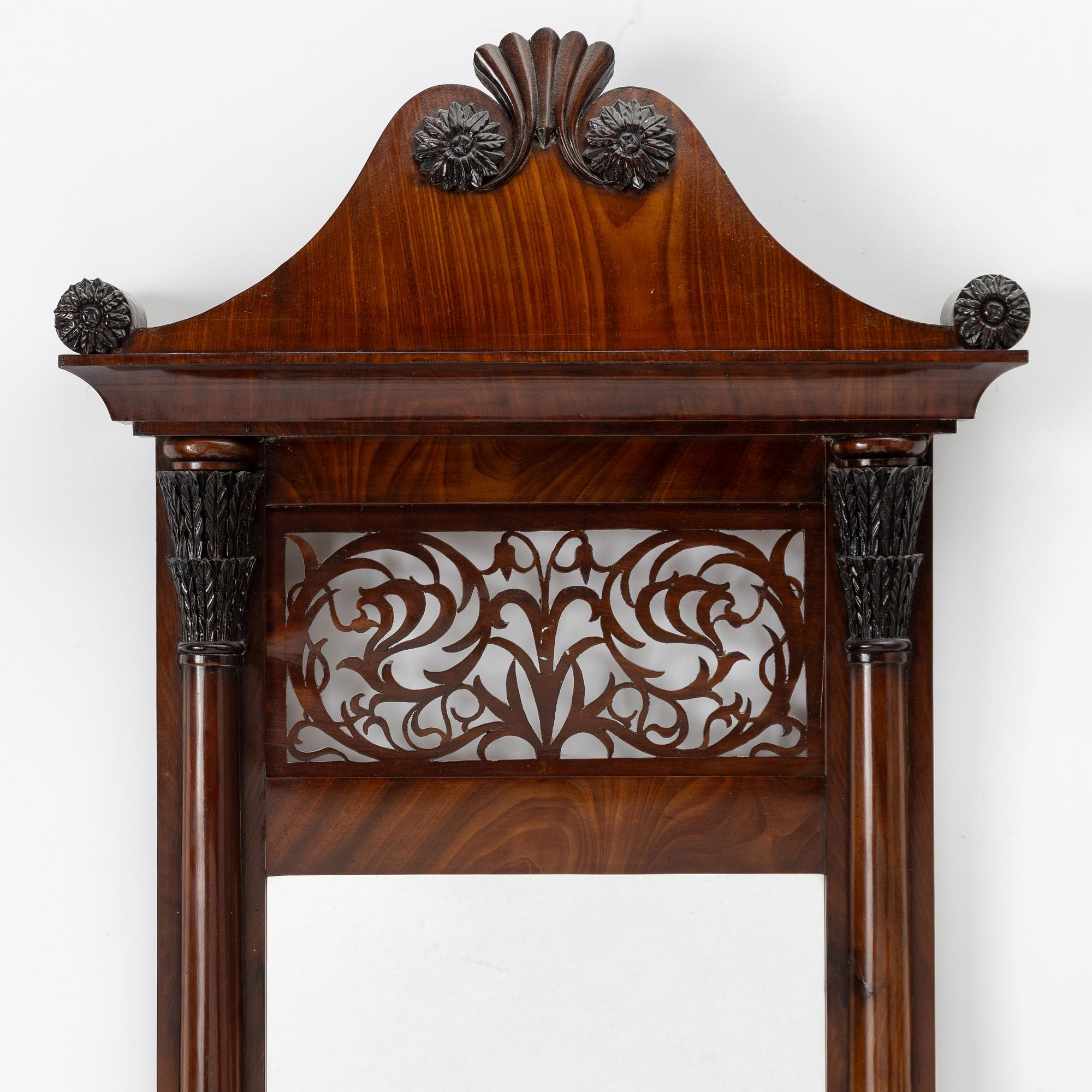 Mirror, Empire style, early 20th century.