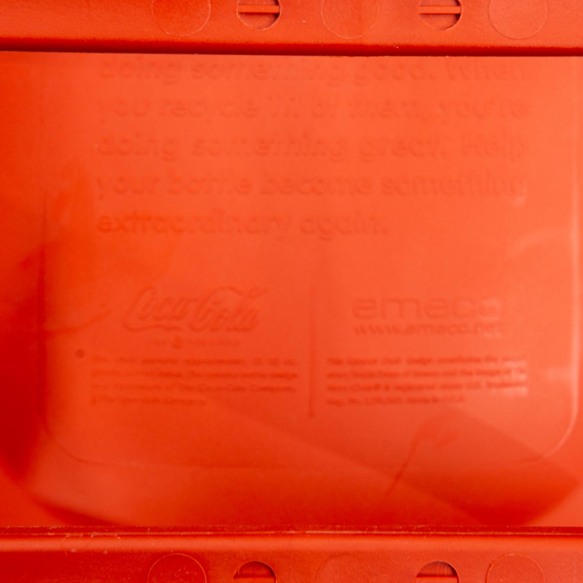 Stolar, 6 st, "111 Navy Chair", Emeco & Coca-Cola. USA 2000-tal.