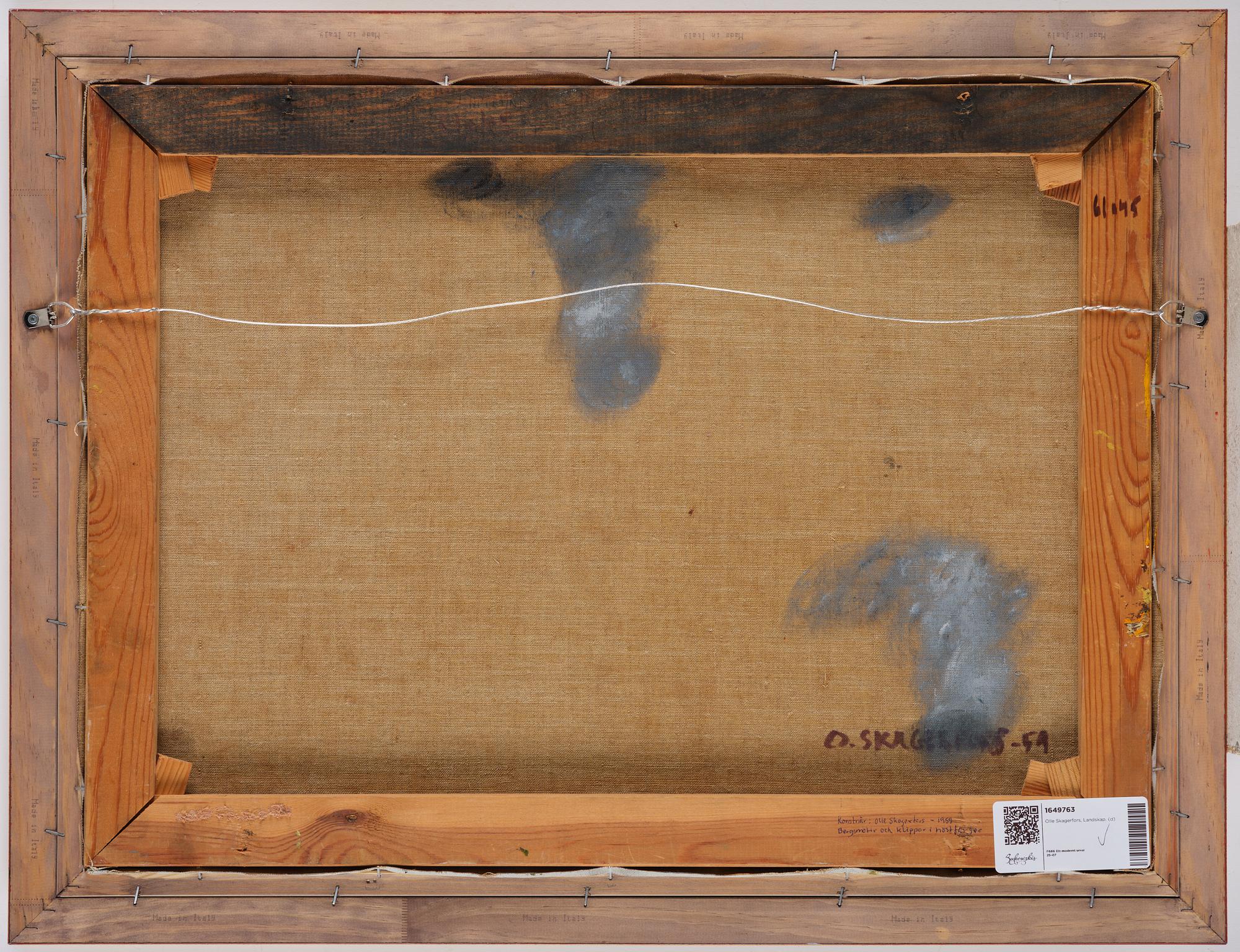 Olle Skagerfors, Landscape.