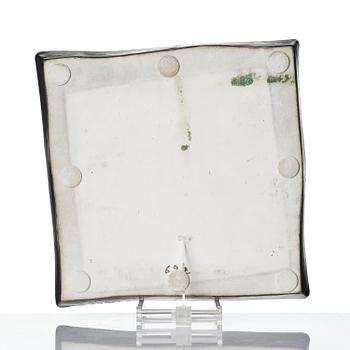 Birger Kaipiainen, a stoneware dish, Rörstrand, Sweden, 1950s.