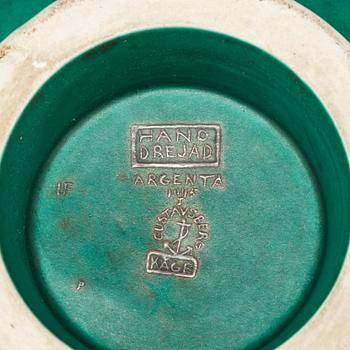 VAS, Stengods,  Argenta, Wilhelm Kåge. Gustavsberg. 1900-talets mitt.