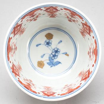 SKÅL, porslin mm. Orientalisk, 1900-tal.