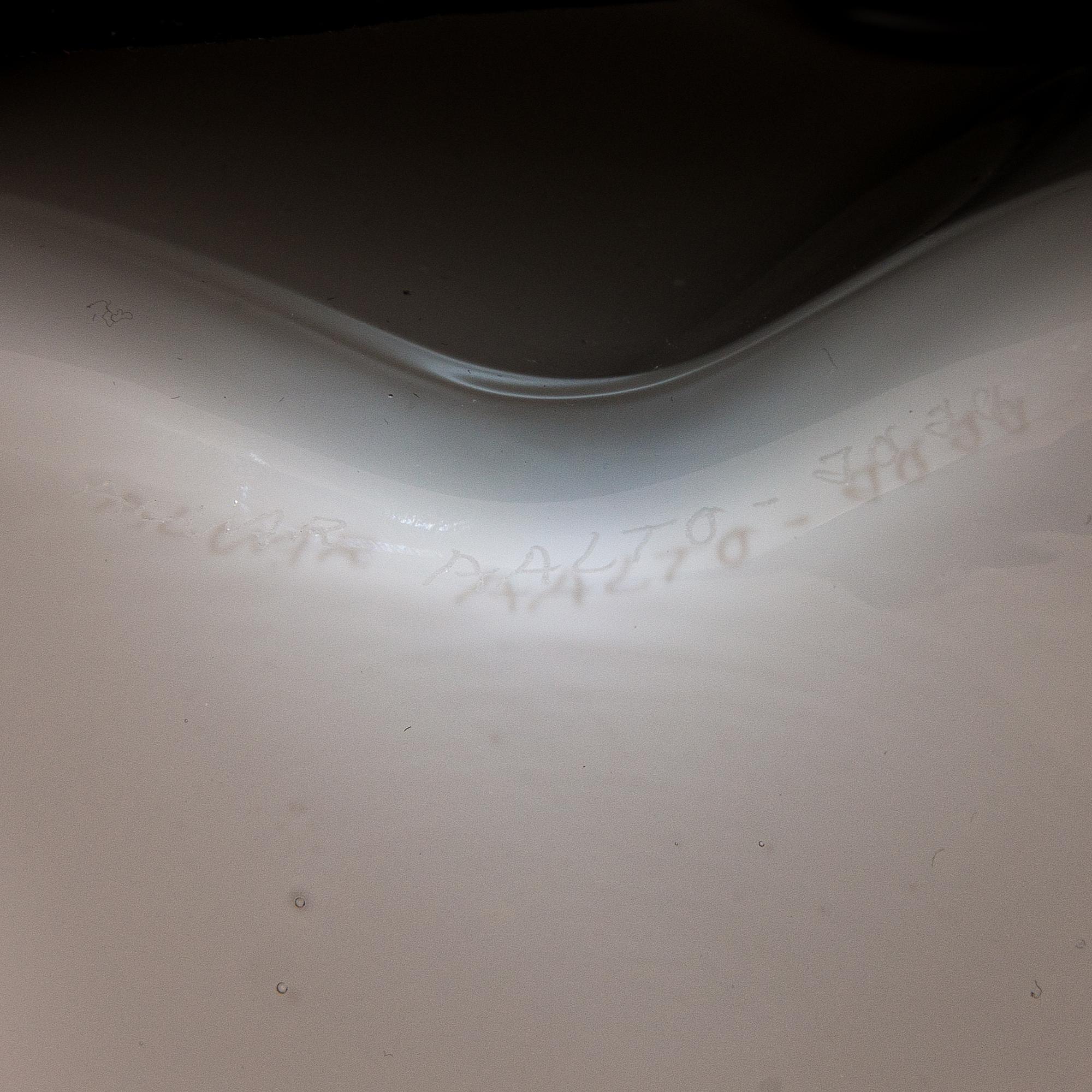 Alvar Aalto, Two glass vases for Iittala, signed Alvar Aalto - 3030.