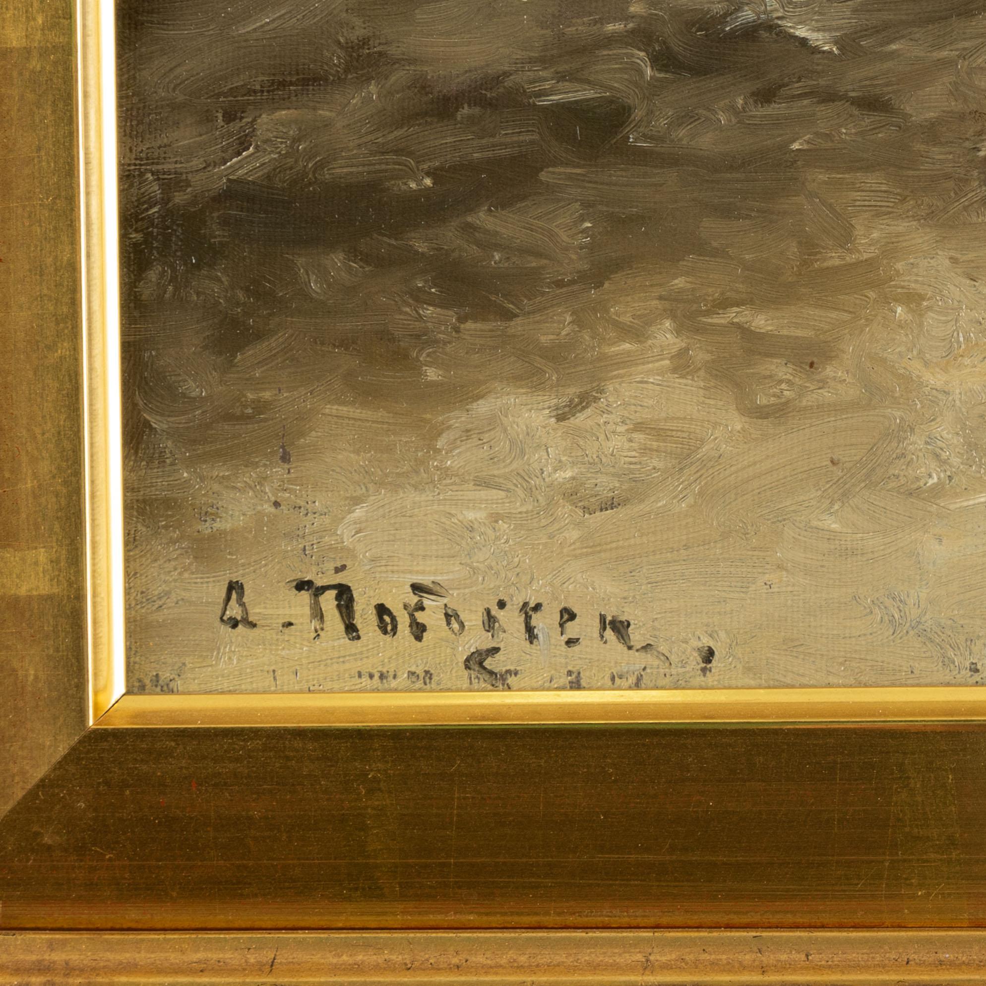 Axel Nordgren, oil on canvas, signed.