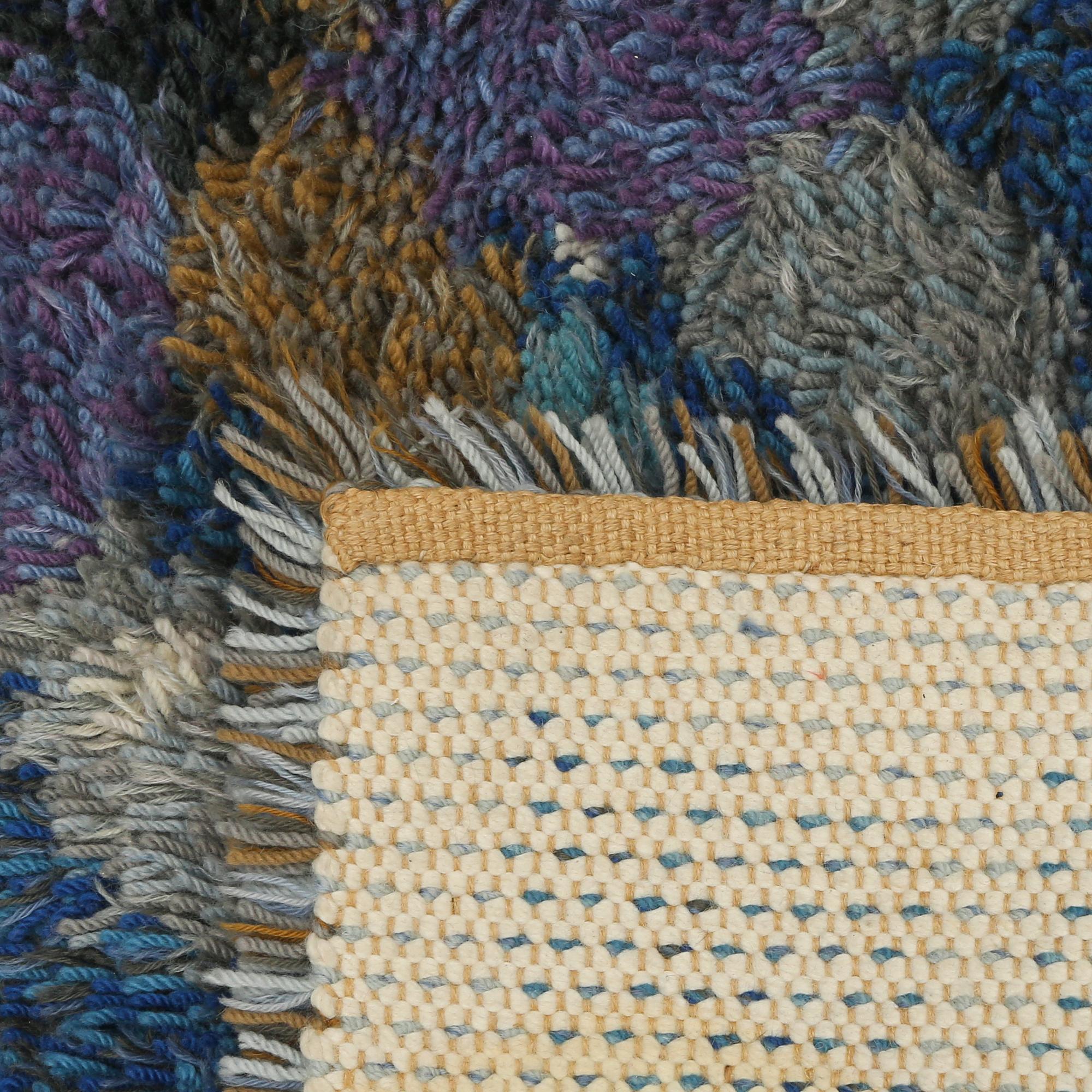 MATTA, rya, Ingegerd Silow, 1900-talets andra hälft. Ca 200 x 145 cm.