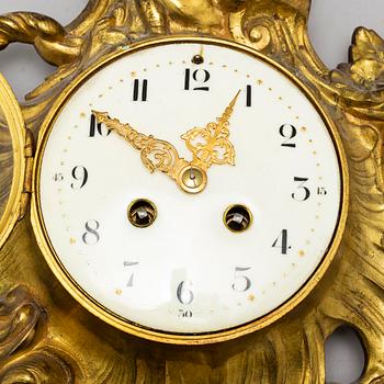 WALL CLOCK, Japy Frères, Louis XVI-style, France, ca 1900.