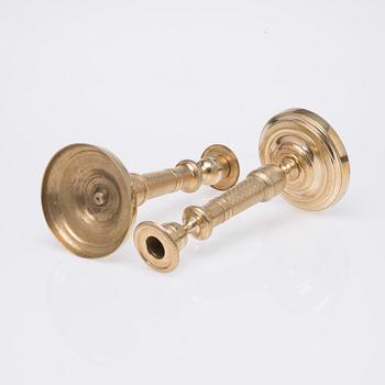 LJUSSTAKAR, ett par, Frankrike 1800-talets första hälft.