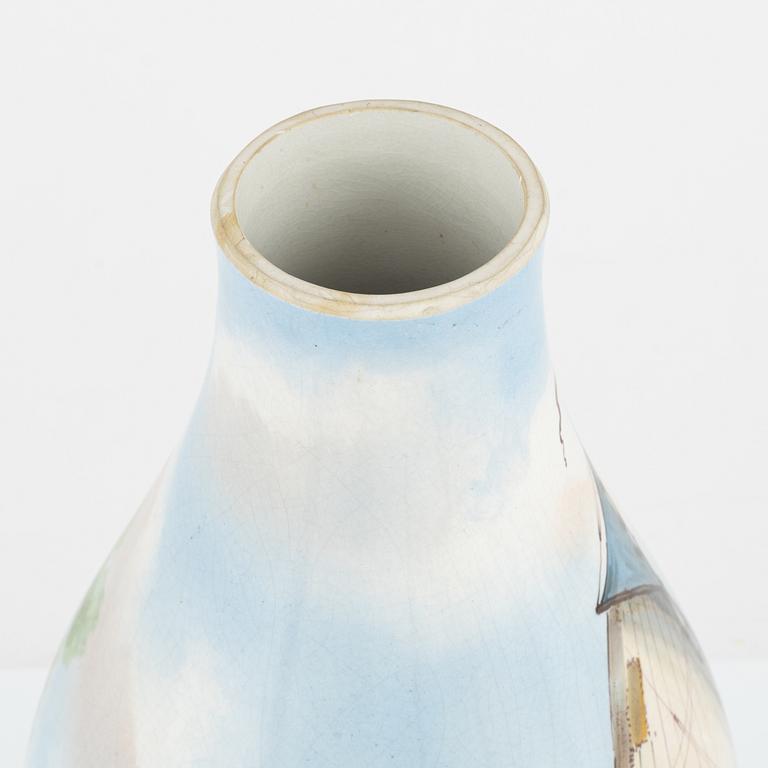 A ceramic vase, Rörstrand, early 20th century.