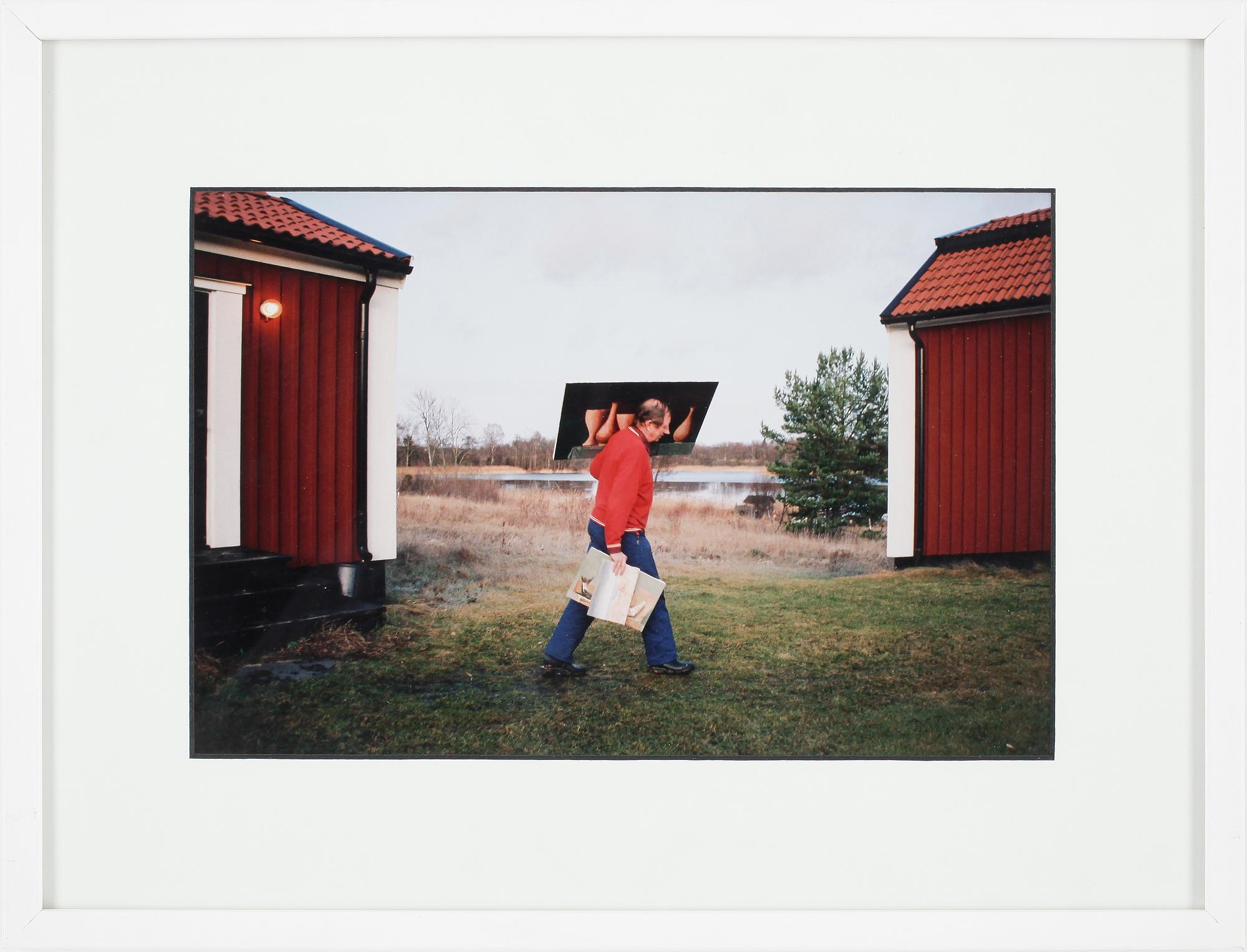 HANS T DAHLSKOG, analogt fotografi, signerat a tergo, 1993.