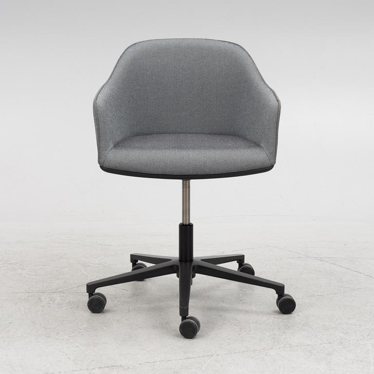 Ronan & Erwan Bouroullec, skrivbordsstol, "Softshell Chair", Vitra, 2015.