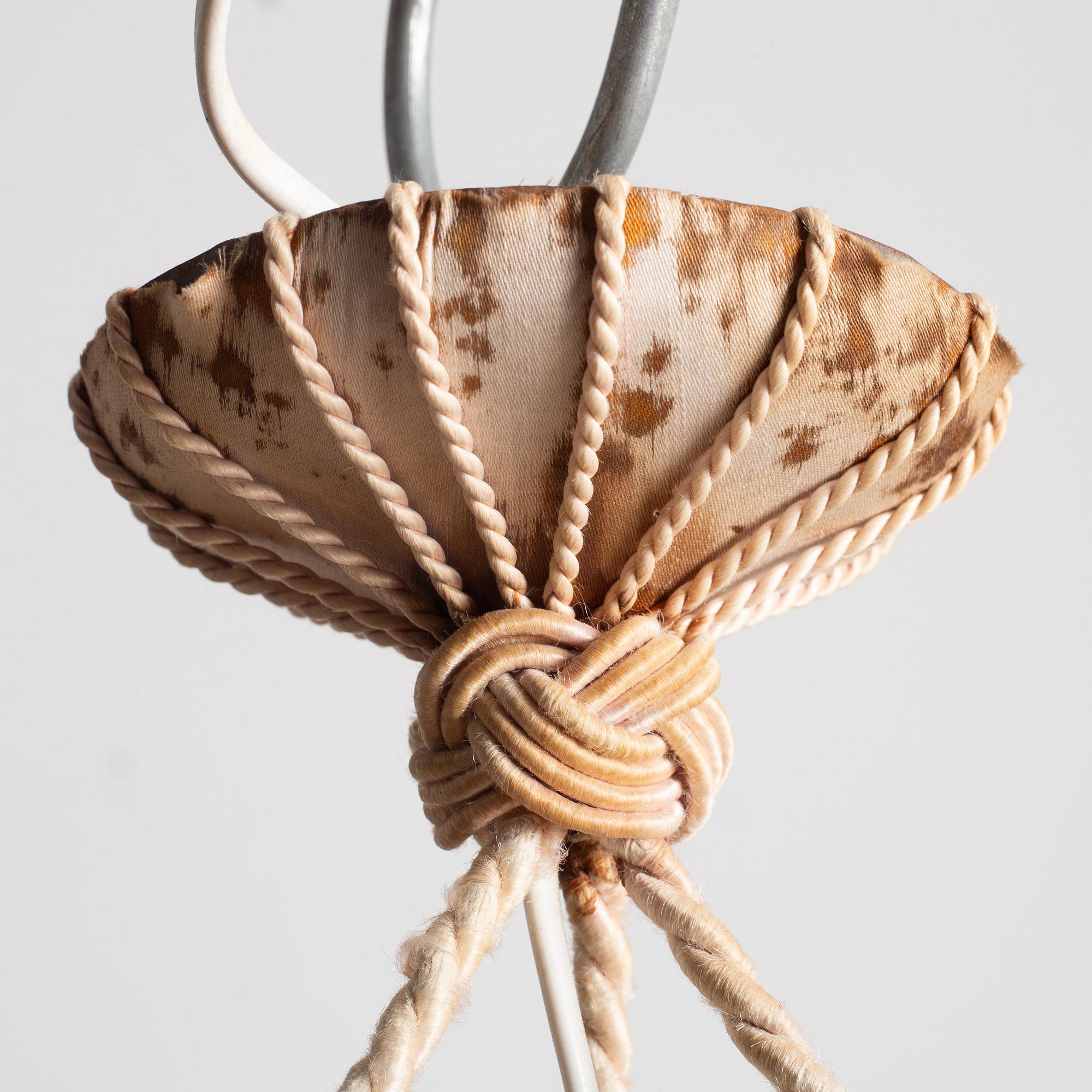 An alabaster ceiling lamp, 1920s.