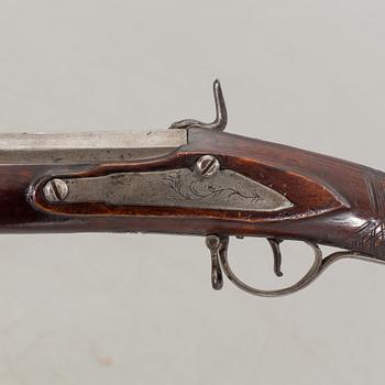 A 19th century rifle.