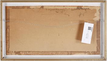 AUGUST LUNDBERG, pastell, sign. o. dat. -07.