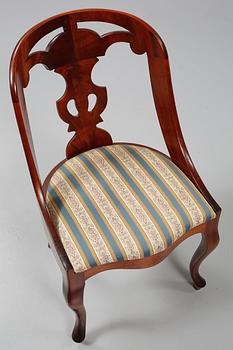 STOLAR, ett par, s k Göteborgsstolar, 1900-tal.