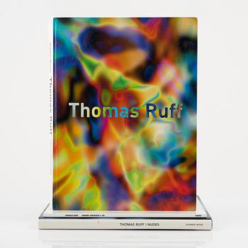 Thomas Ruff, three photobooks.