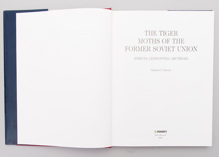 Four books about butterflies in Sweden, Finland and former Soviet Union. 1900-2003.