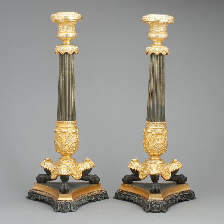 LJUSSTAKAR, emprie stil, 1900-tal.