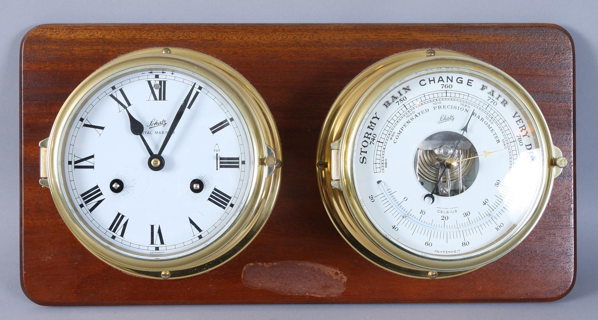 KLOCKA samt BAROMETER, Schatz.