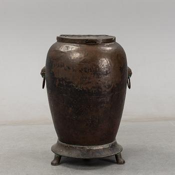 Vattentunna, koppar, 1800-tal.