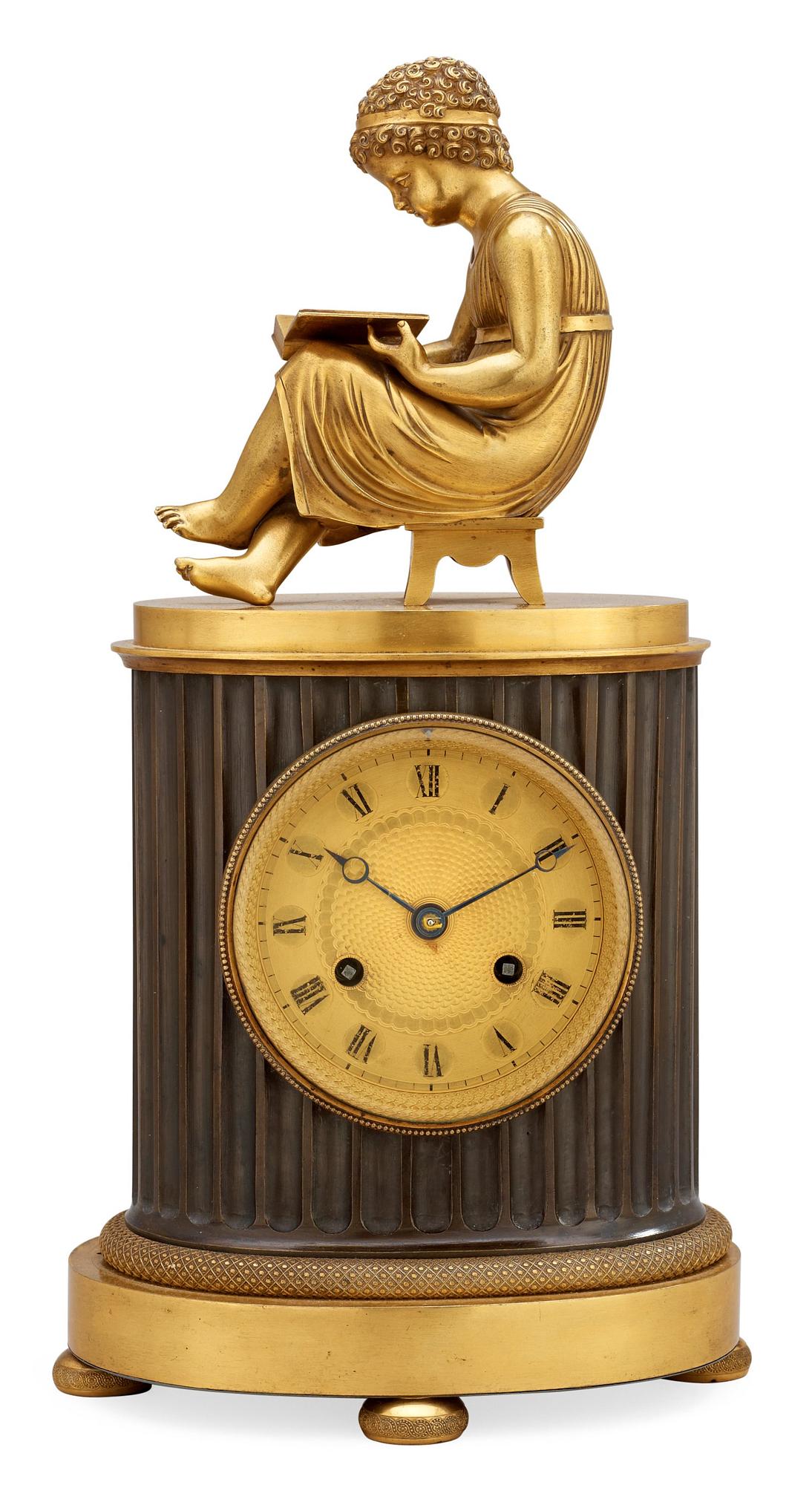 BORDSPENDYL. Frankrike, 1800-talets början. Empire.