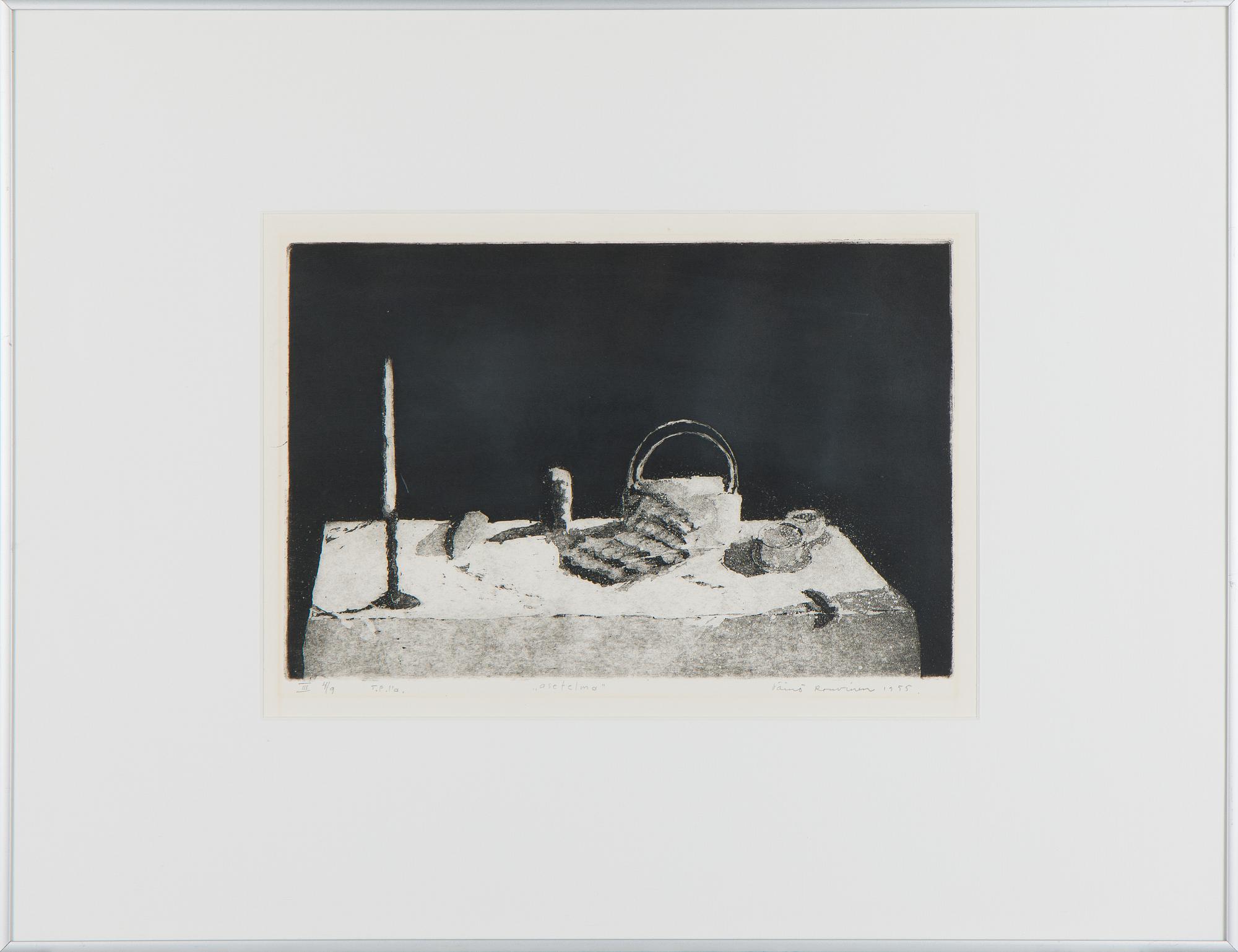Väinö Rouvinen, 'Still Life'.