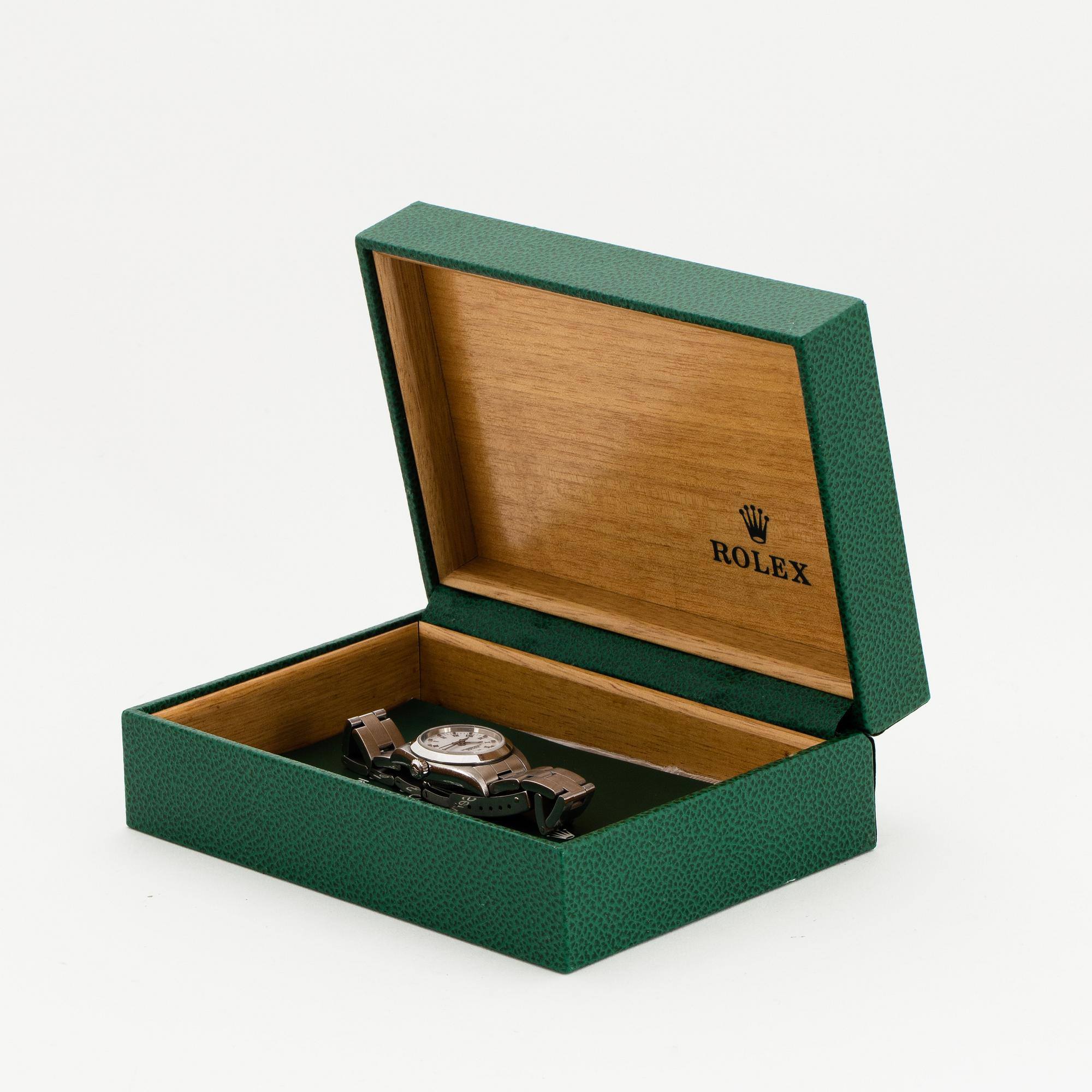 Rolex, Oyster Perpetual, armbandsur, 25 mm.