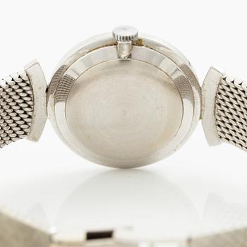 Chopard, armbandsur, 18K vitguld, 24,5 mm.