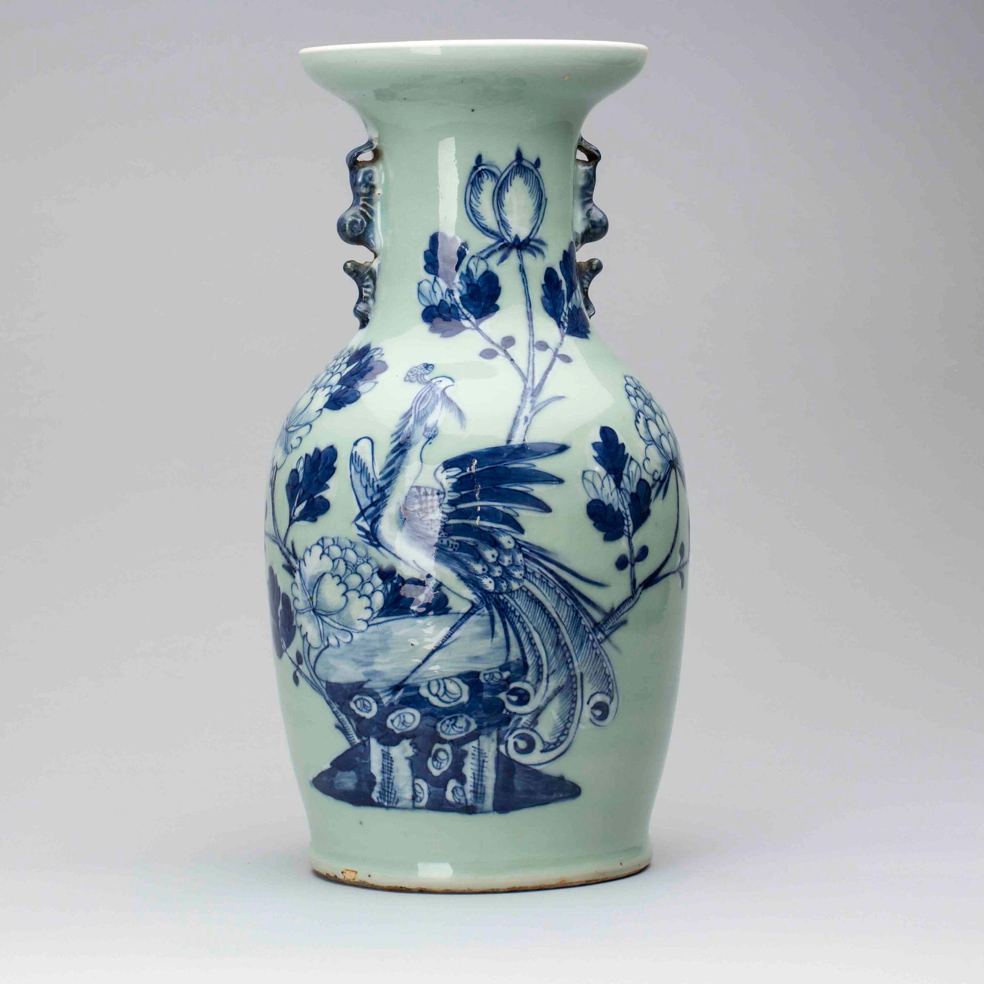 URNA, porslin, Kina, 1900-tal.