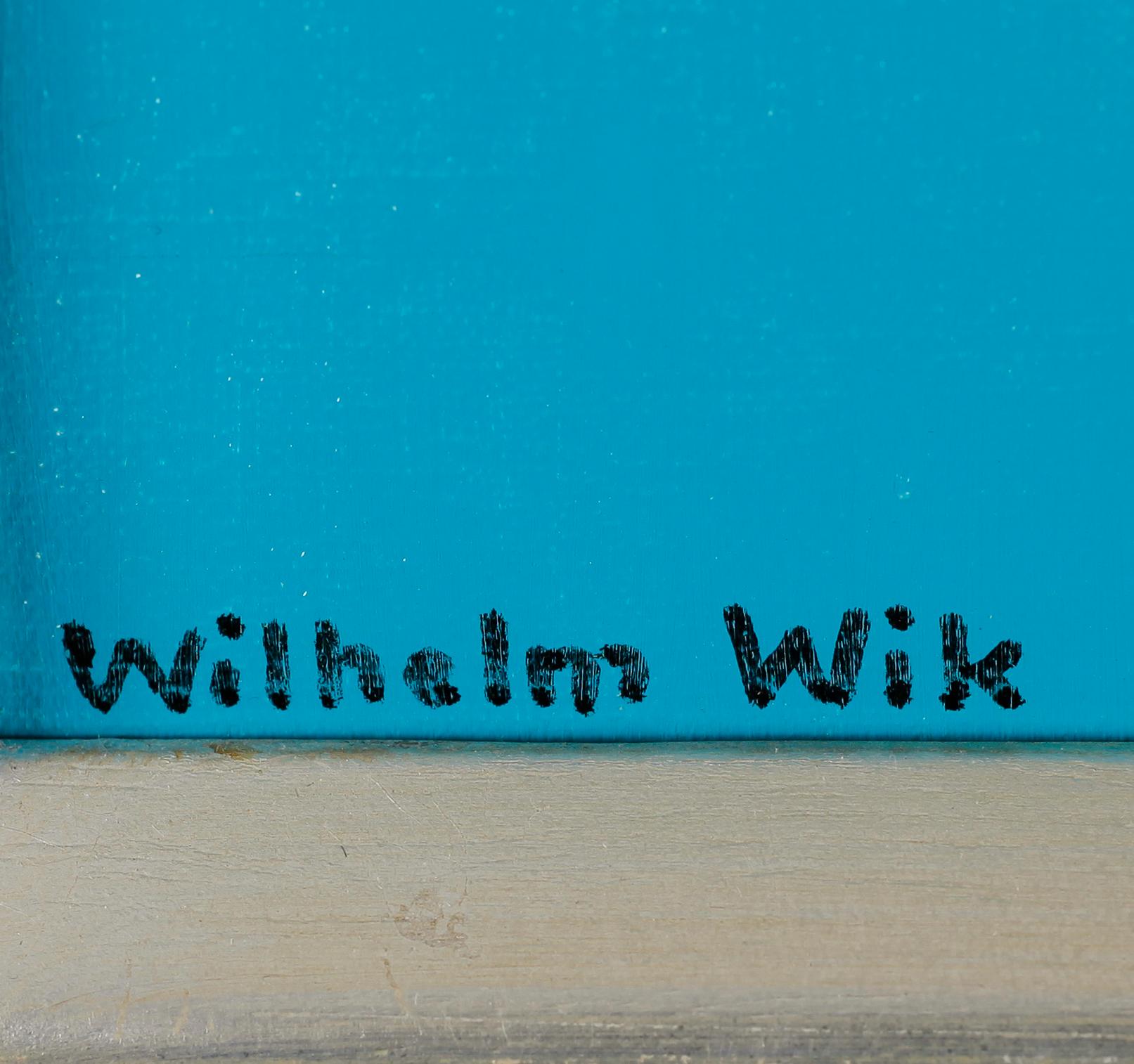 WILHELM WIK, olja på duk, signerad.