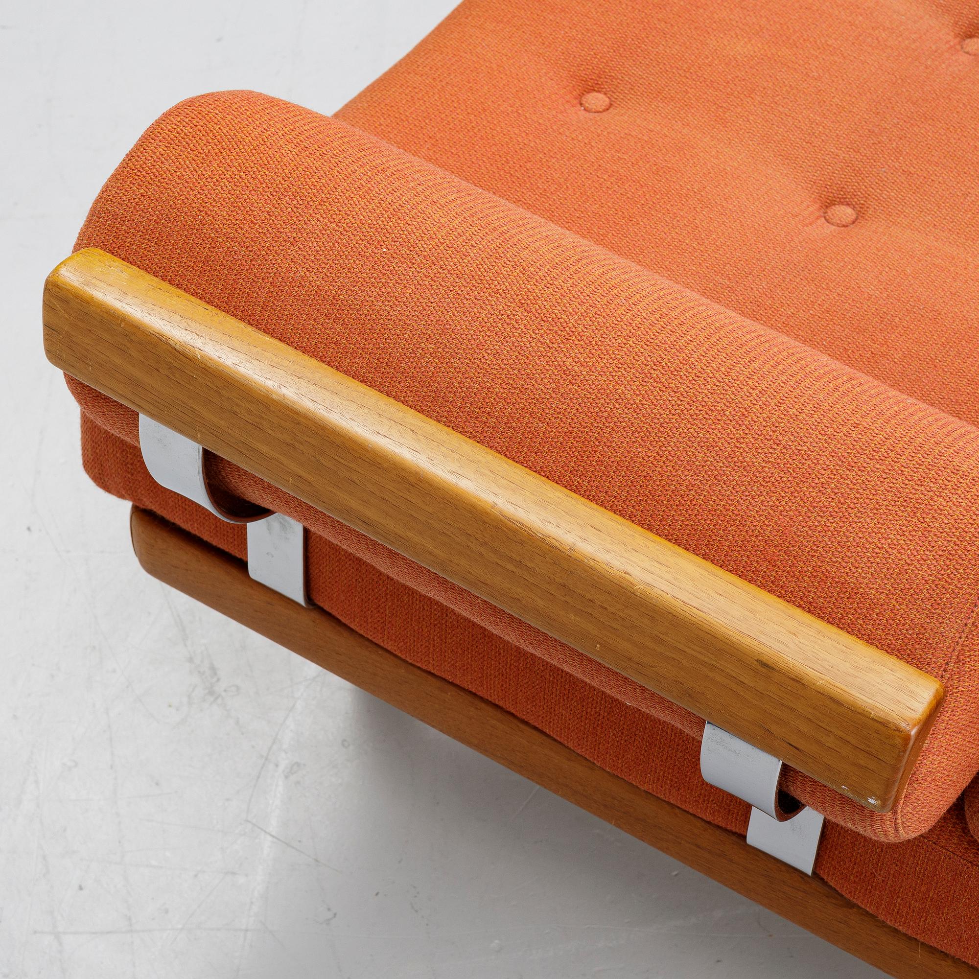 Alf Svensson and Yngvar Sandström, sofa group, 2 pieces, "Carina", Kock Möbel AB.