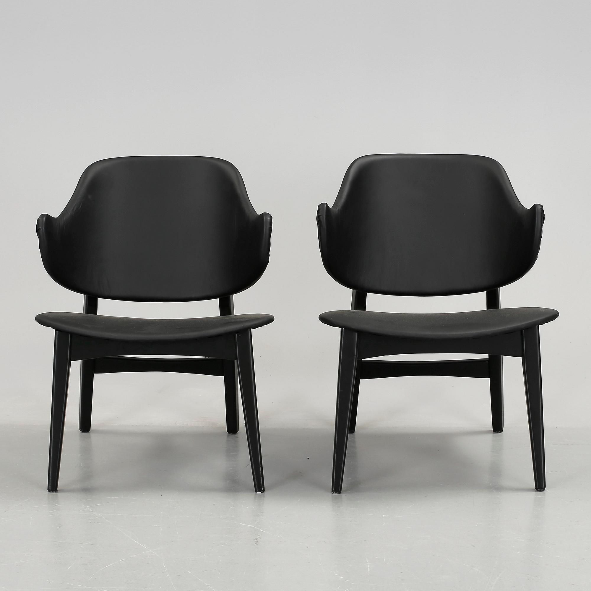 KARMSTOLAR, ett par, "Winnie", IKEA, 1900-talets mitt.