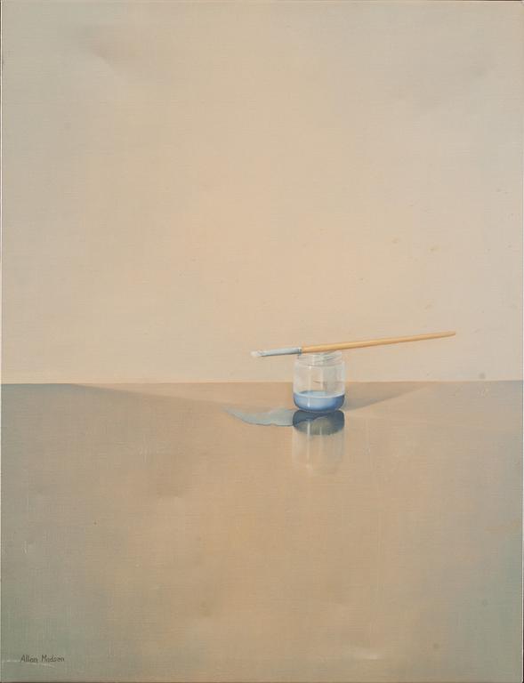 ALLAN MADSEN, olja på duk, signerad.