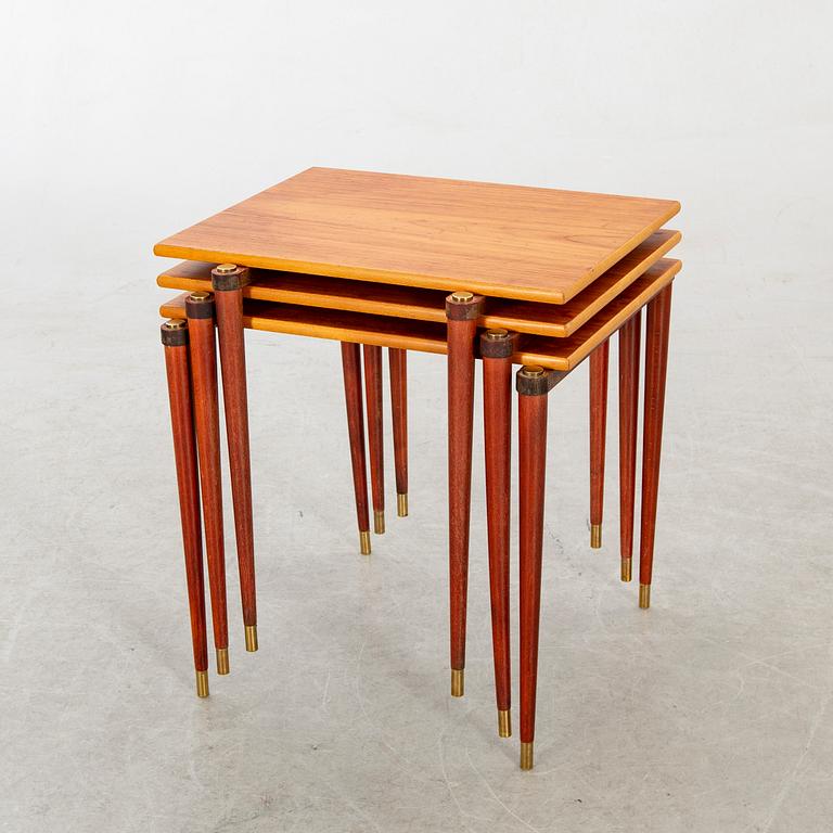 Satsbord, 3 delar, 1950-tal.