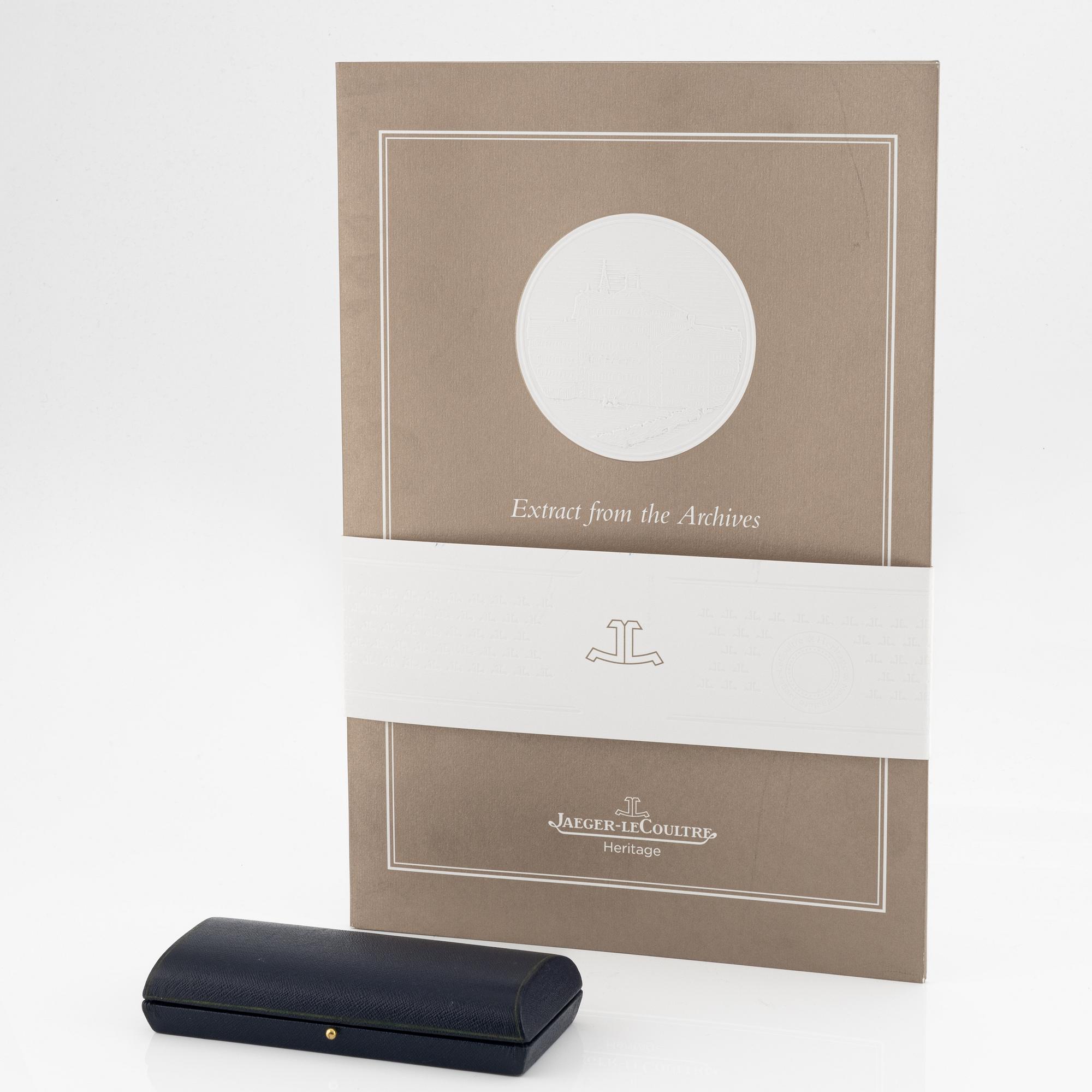 Jaeger-LeCoultre, Memovox, "World time", wristwatch, 35 mm.