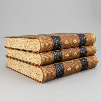 Bröderna von Wright , bokverk, 3 band, "Svenska fåglar", Börtzells tryckeri AB, Stockholm, 1924-1929.