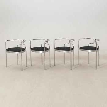 Henning Larsen, chairs, 4 pcs, model 9230, Fritz Hansen, Denmark, 1986.