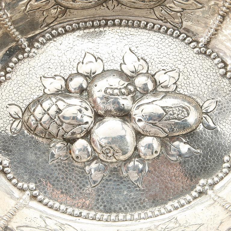 PARTI SILVERFÖREMÅL, 13 delar, bla GAB och K.Anderson, 1900-tal. Tot ca 780 gram.