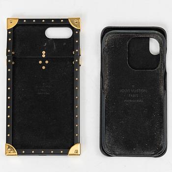 Louis Vuitton, mobilskal, 3 st,