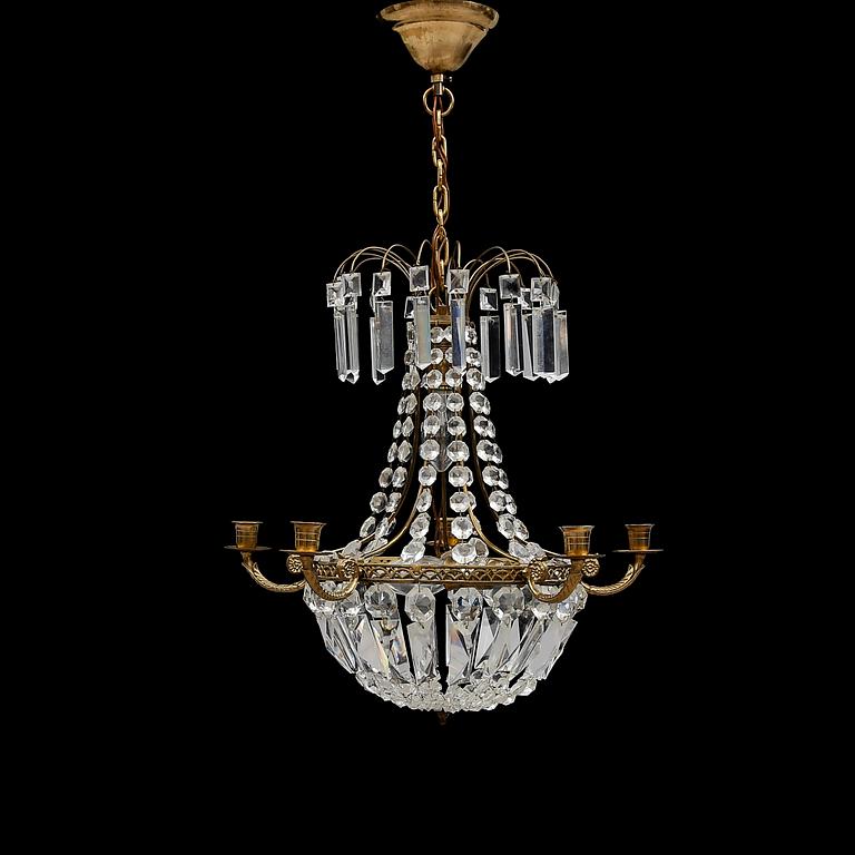 LJUSKRONA, 1900-talets andra hälft. Höjd 40 cm.