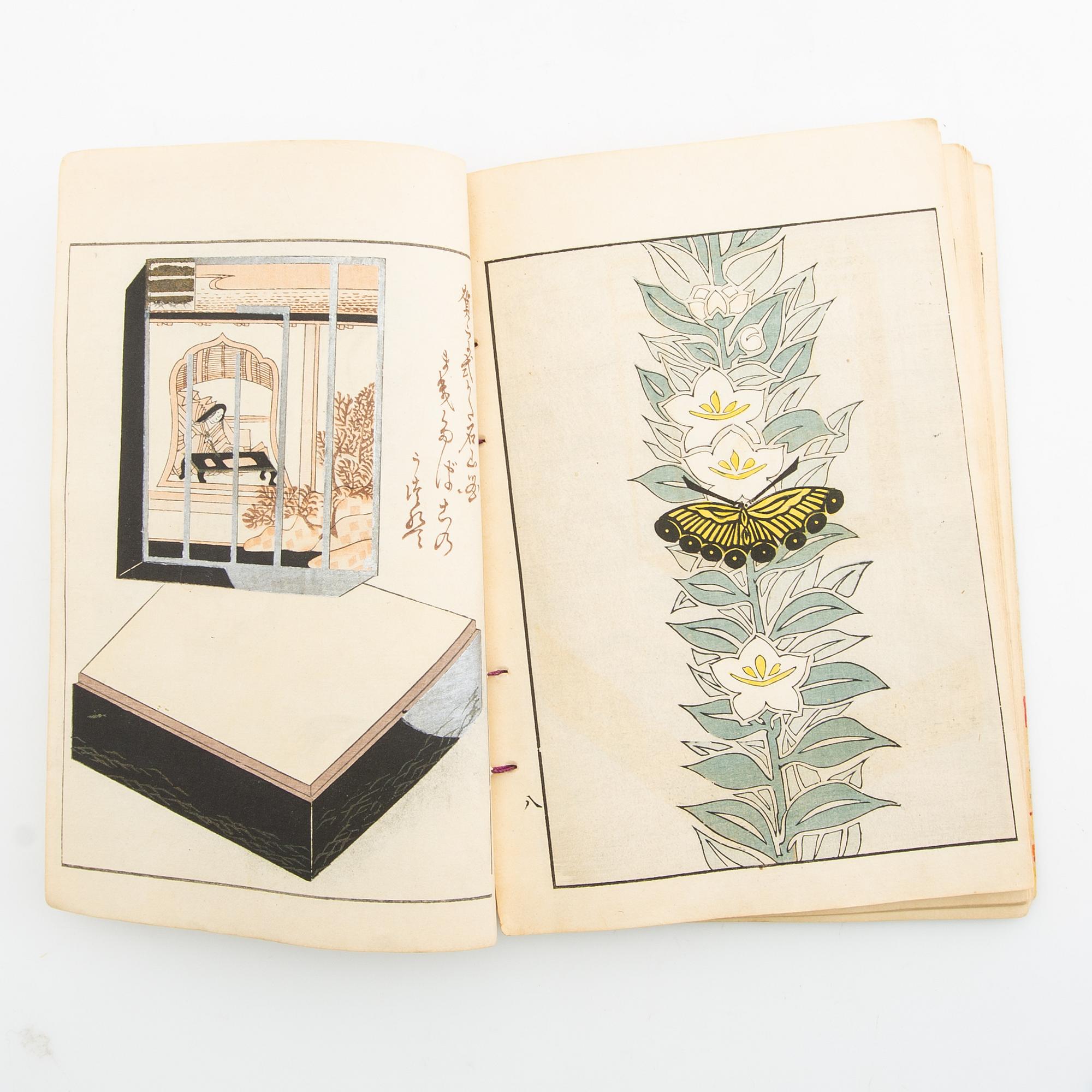 Pattern book Japan Meiji around 1900.