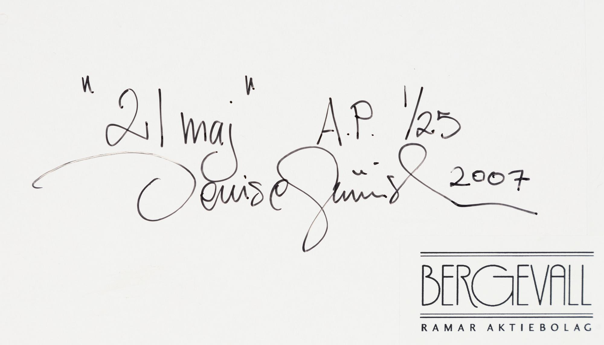 Denise Grünstein, "21 maj", 2007.