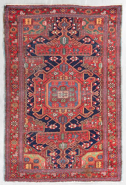 Carpet Hamadan semi-antique/antique approximately 200x134 cm.