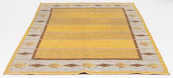 Matta, röllakan, signerad JH, ca 240 x 155 cm.