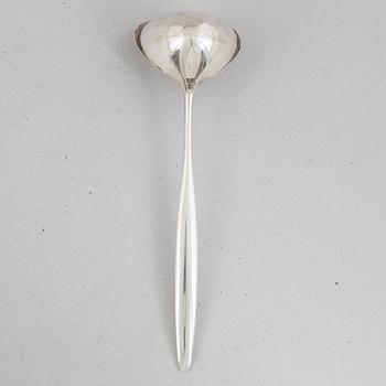 Tias Eckhoff, sauce ladle, sterling silver, "Cypress", Georg Jensen, Denmark.