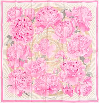 Hermès, scarf, "Pivoines".