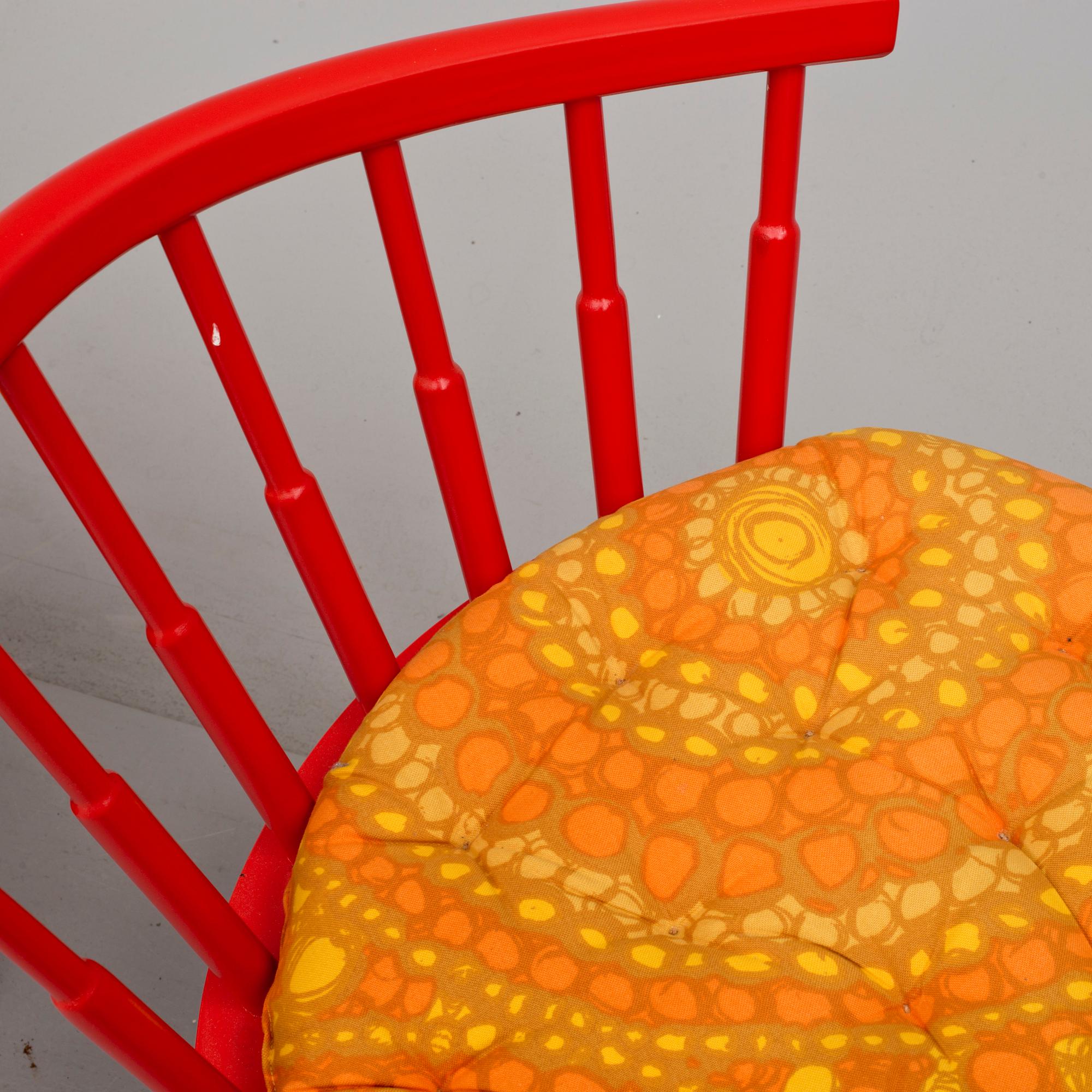 SNURRSTOLAR, 4 stycken, 1900-talets andra hälft.