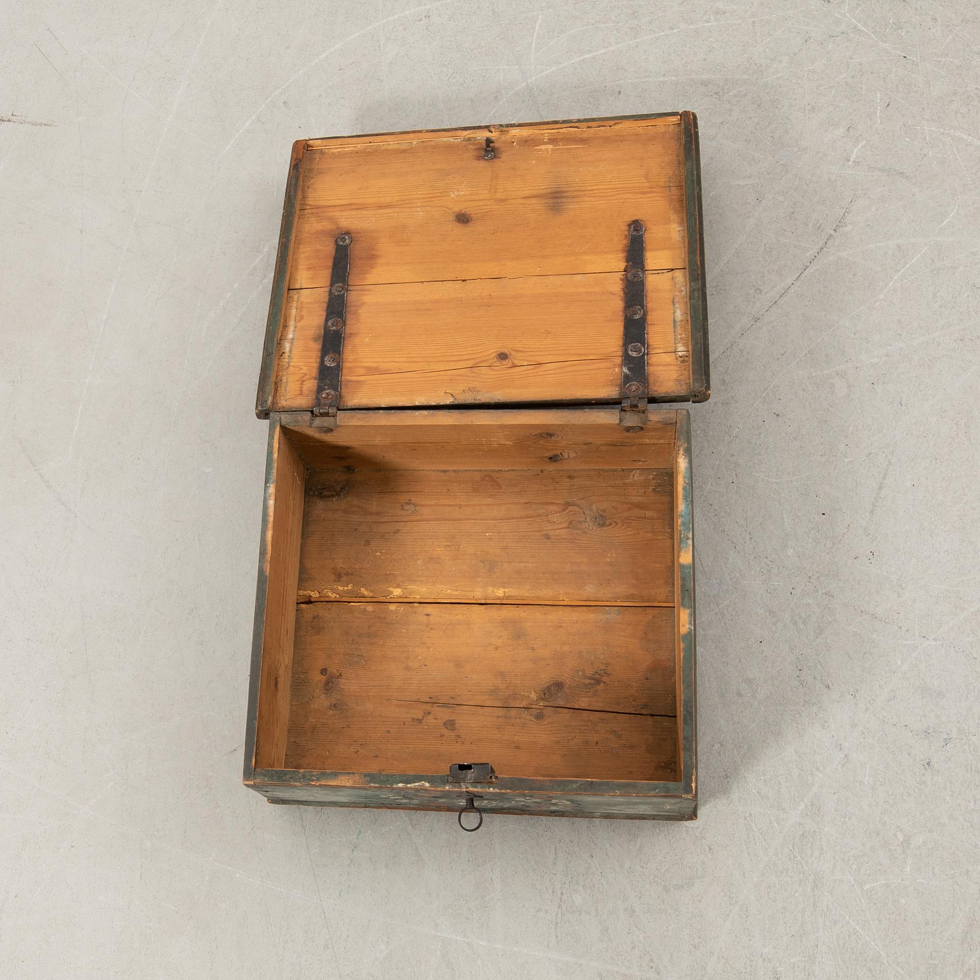 Traveling chest dated 1797.